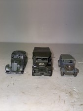 Bundle x3 Vintage WW2 Army Truck Car Mercedes Bentz , Dodge 6x6 , Kubelwagen