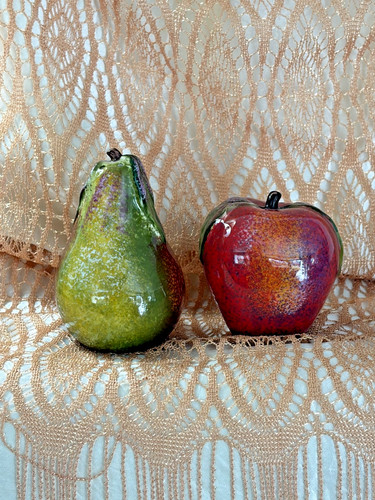 Apple pear salt - pepper, shakers