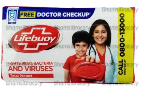 Lifebuoy red soap bar - x1, –