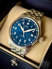 IWC Mark XX Blue Dial On