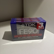 TDK FE90 (3 Tapes) - 90