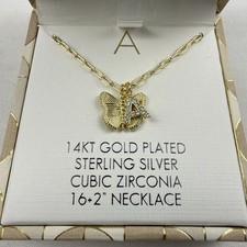 Isabella M 14kt Gold-Plated