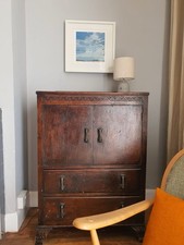 Vintage Wooden Drinks Cabinet