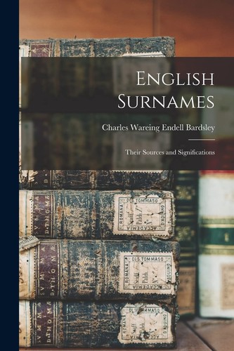 English surnames their - english, surnames: