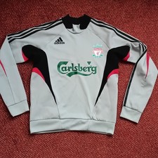 Liverpool FC 2008/09 Youths Adidas Formotion Training Sweatshirt Size 32-34 Boys