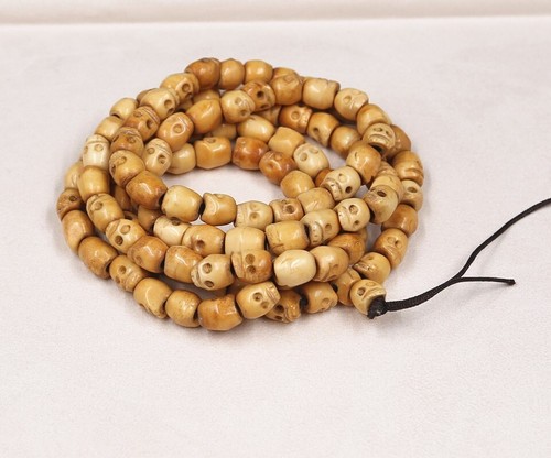 11mm skull mala prayer - 11mm,