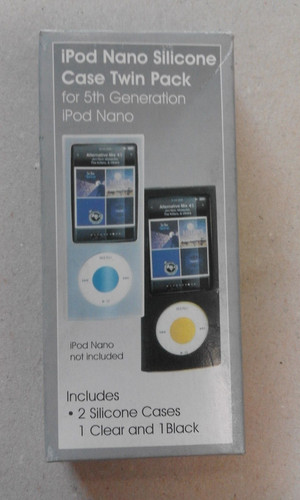 Ipod nano silicone case twin - silicone,