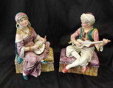 PAIR OF ROYAL DUX FIGURES