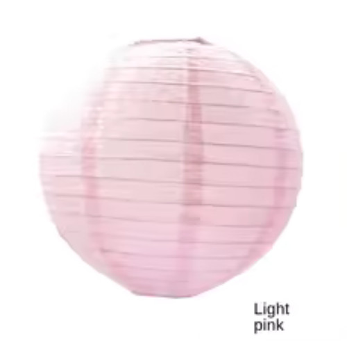 30cm white paper lampshade - white,
