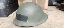 Vintage Cold War British Army Issue Turtle Helmet 