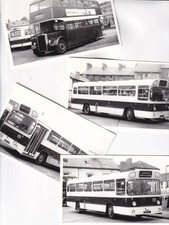MERTHYR TYDFIL - BUS  COLLECTION - 8  IMAGES - REF. # BC145