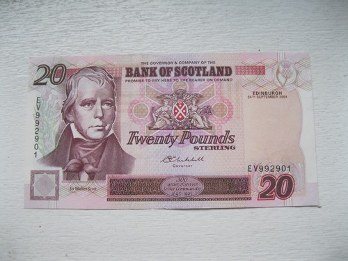 Bank scotland 20 - bank, £20