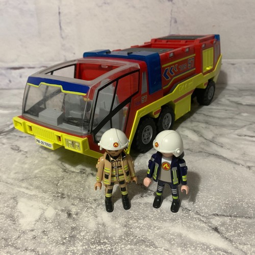 Playmobil airport fire - playmobil,