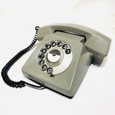 Plesseyphone Rotary Telephone N2020, 1969, ‘Silver Grey’, Very Clean & Working