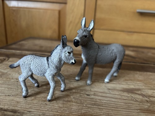 Schleich donkey and - donkey,