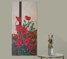 Original vibrant painting of