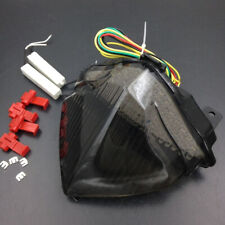 Smoke Motorcycle LED Tail Light Turn Signals For Yamaha YZF R1 2004 2005 2006