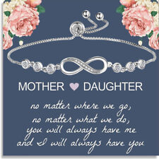 Mothers Day Gift Infinity Bracelet Present For Mum Mummy Mam Gifts From Daughter