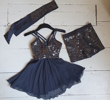 1st position dance costume, XLC, lyrical/ jazz/ tap