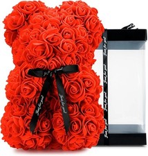 Rose bear with transparent - rose,