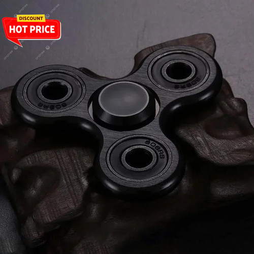 Aluminum alloy fidget spinner - aluminum,