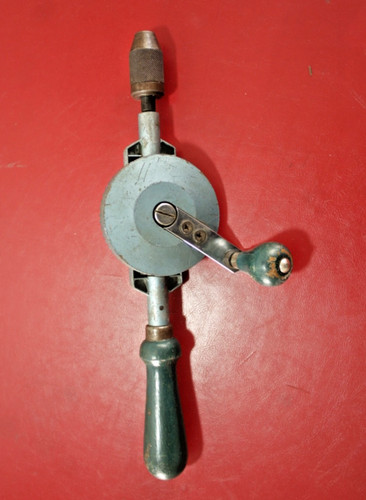 Vintage manual hand drill - vintage,