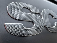 CARBON FIBRE effect Sticker