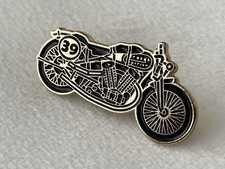 Brooklands Museum Motorcycle Pin Badge