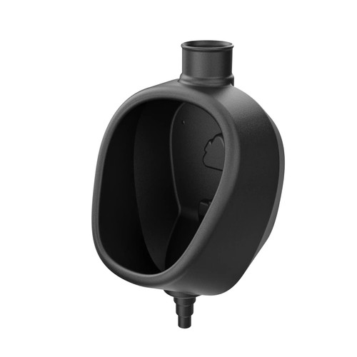 Waterless urinal with vent - , for