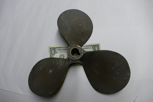 Antique brass bronze three - antique,