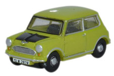 Oxford Diecast NMN005 Mini Car Lime Green (Mr Bean) N Gauge