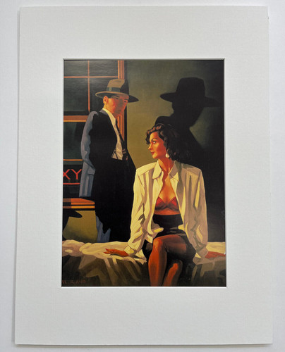 Jack vettriano mounted print - jack,