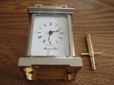Beautiful Morrell & Hilton Miniature Carriage Clock