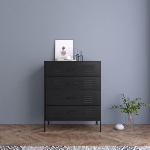 Metal office filing cabinet - metal,