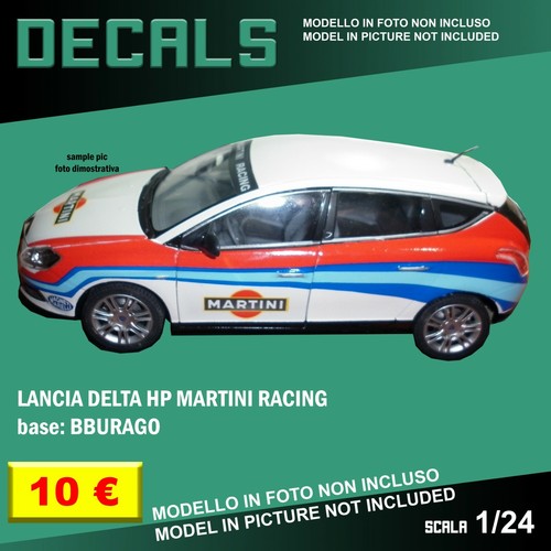 Decals repro lancia - decals, delta