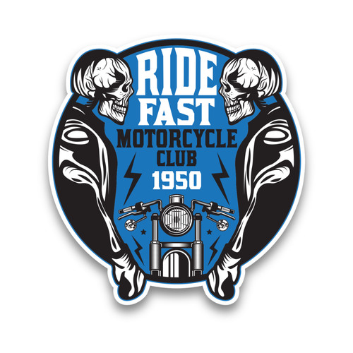 1950 ride fast motorcycle club - ride,