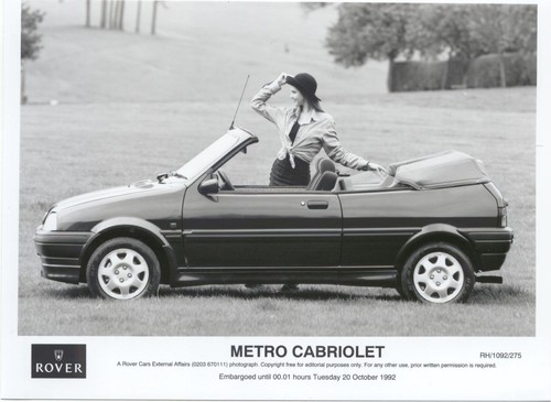 Rover metro cabriolet - metro,