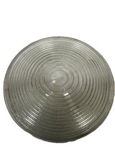 Mole Richardson 14" diameter curved Fresnel Condenser glass Pyrex CD13 414 -ref2