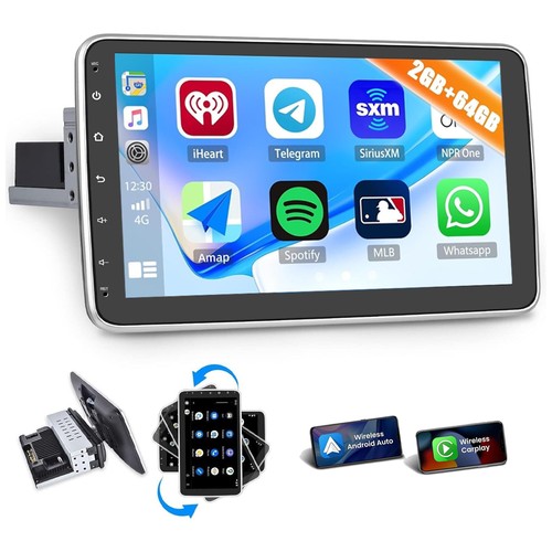 Rotatable 1 din car - 1,