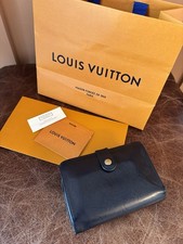 Louis Vuitton Navy Rare Vernis Purse Embossed Patent Leather