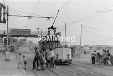 BLACKPOOL BOAT TRAM 604 TOWER c1977 35mm NEGATIVE+COPYRIGHT    