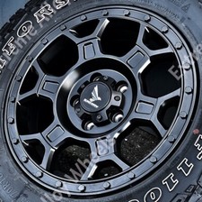Black at2 alloy wheels - 16",