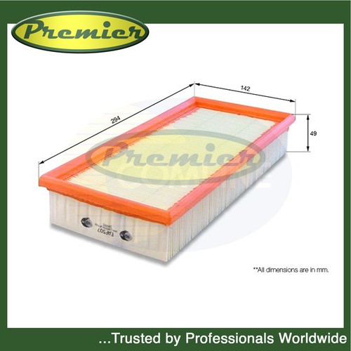 Premier air filter fits - premier, mg