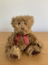Russ Berrie “Gregory” 9” Sitting Soft Teddy Bear