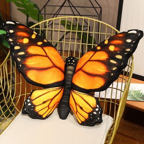 Colorful butterfly pillow - butterfly,