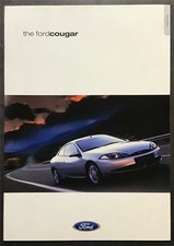 FORD COUGAR Car Sales Brochure
