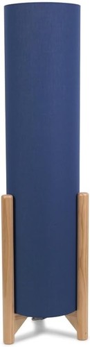 Wooden midi floor lamp - lamp, base