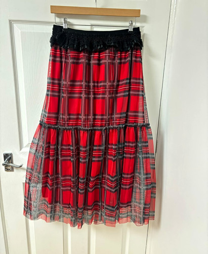 Women red black plaid - women’s,