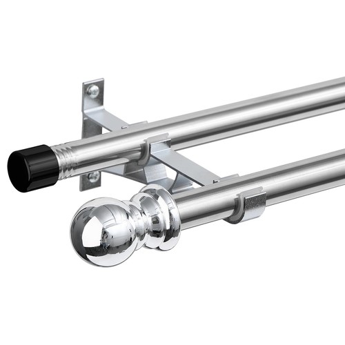 Inflation double curtain - curtain, rods