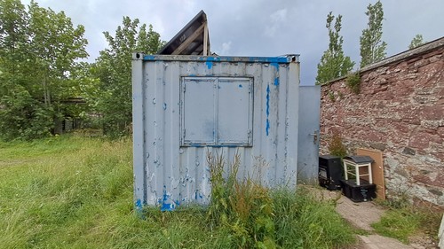 Converted shipping container - shipping,